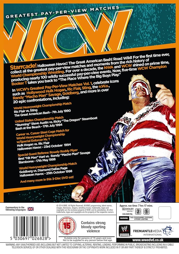 WWE: WCW's Greatest PPV Matches - Volume 1 [DVD]: Amazon.co